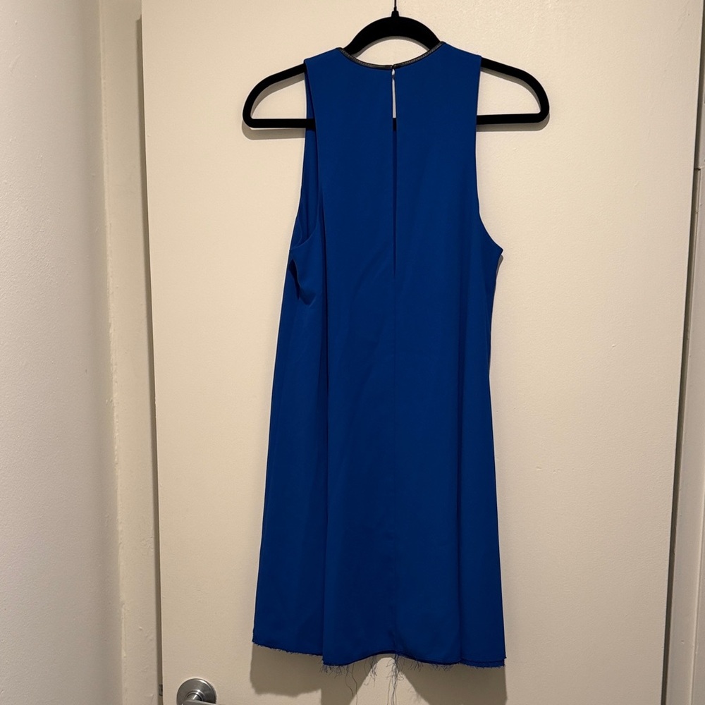 Alexander Wang Cobalt Blue Sleeveless Mini Dress - Picture 3 of 3